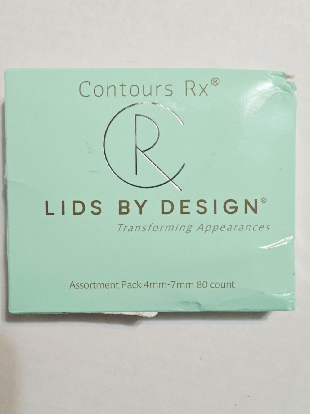 NIB Contours RX Lids By Design 80 Count 4mm-7mm Eyelid Correcting Strips